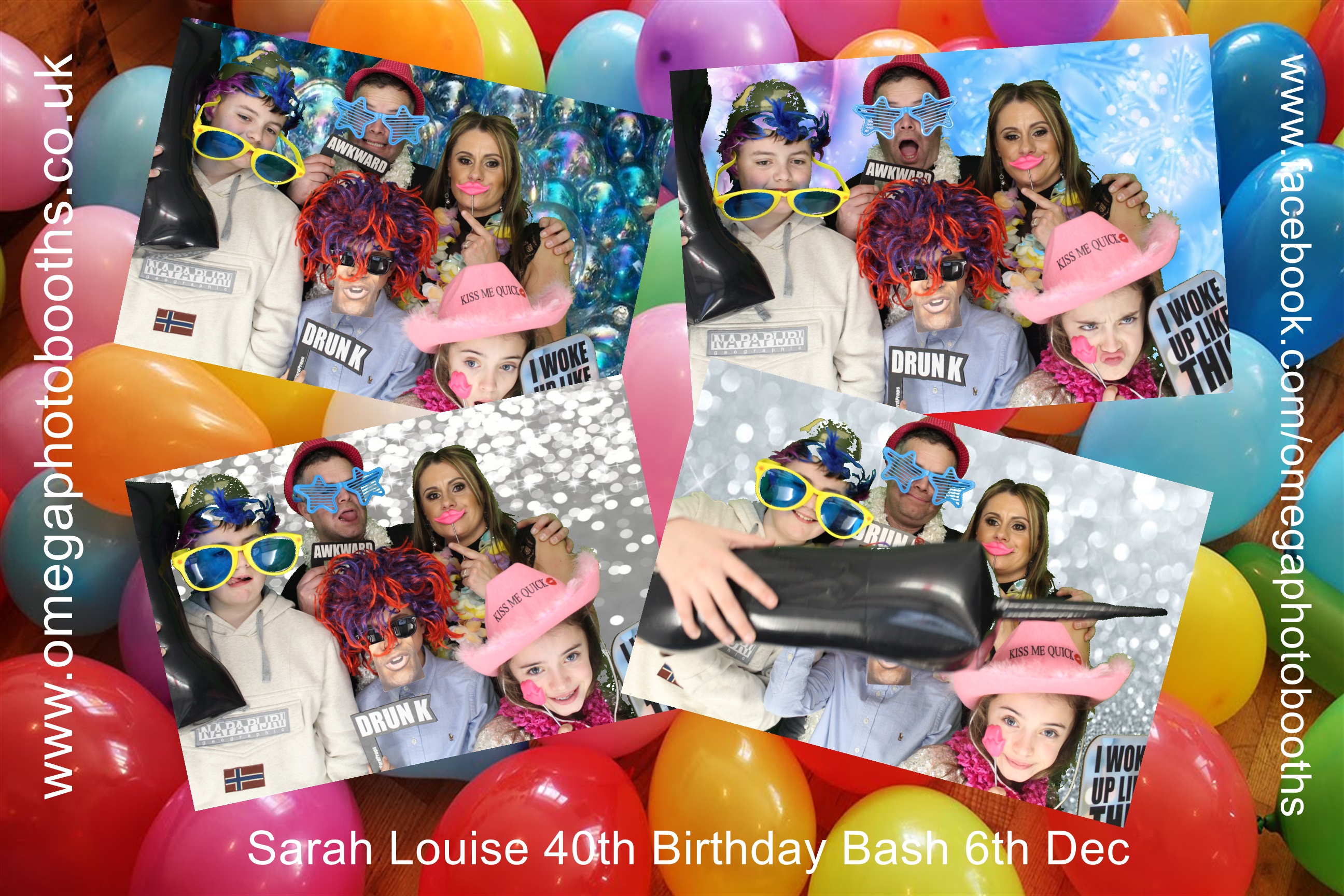 Sarah Louise 40th  | View more photos from the event at gallery.omegaphotobooths.co.uk/u/Omega-Photobooths/Sarah-Louise-40th